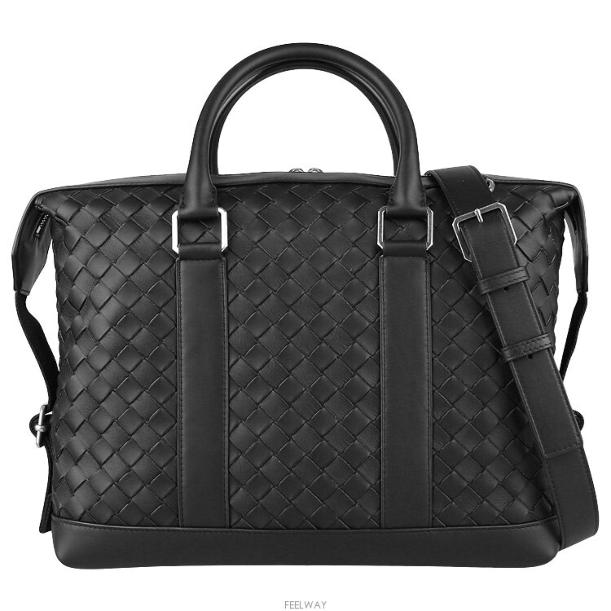 BRIEFCASE - BLACK-SILVER
