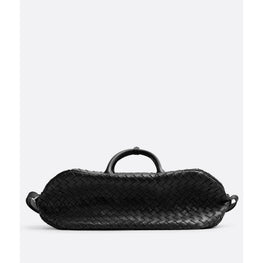 POP UP DUFFLE - BLACK-SILVER