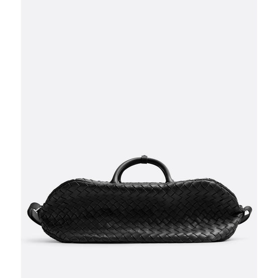 POP UP DUFFLE - BLACK-SILVER