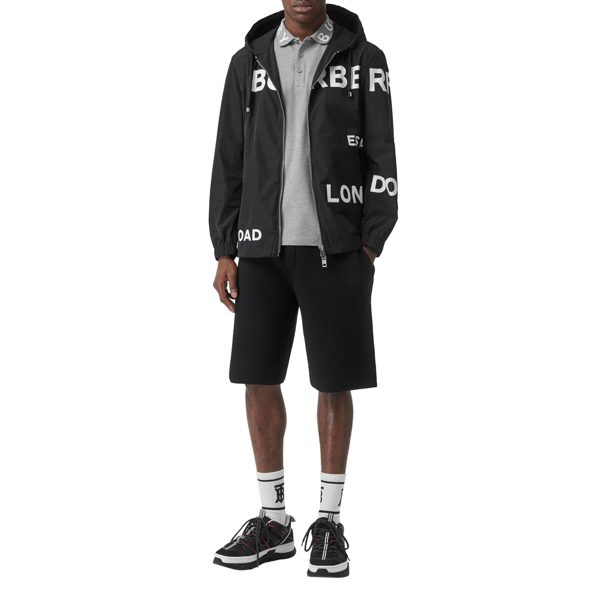 로고 인타르시아 코튼 피케 폴로셔츠