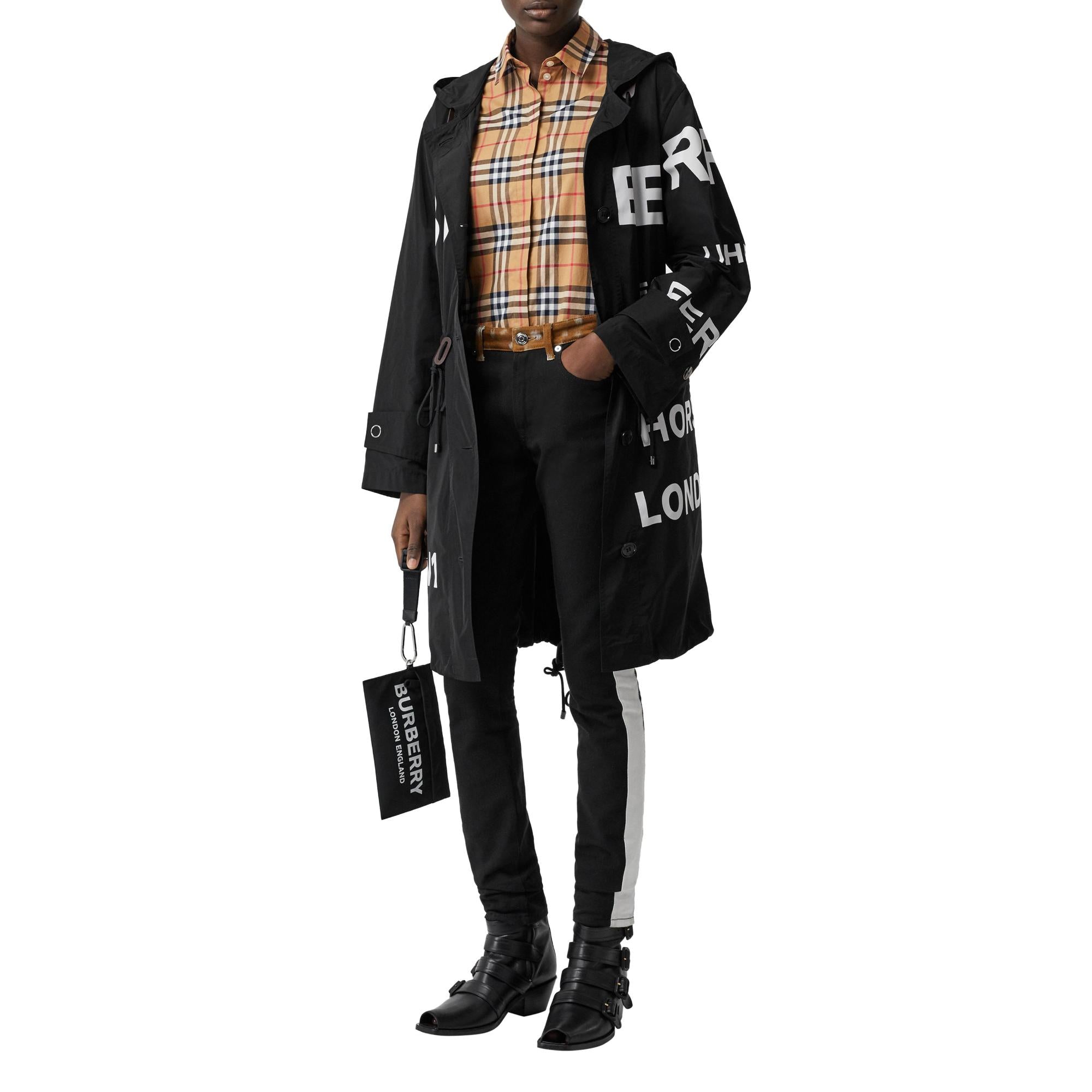 빈티지 체크 코튼 오버사이즈 셔츠