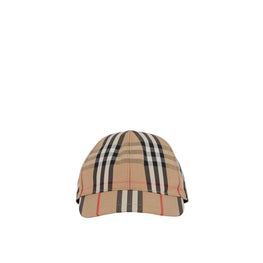 빈티지 체크 아이콘 스트라이프 코튼 야구 모자