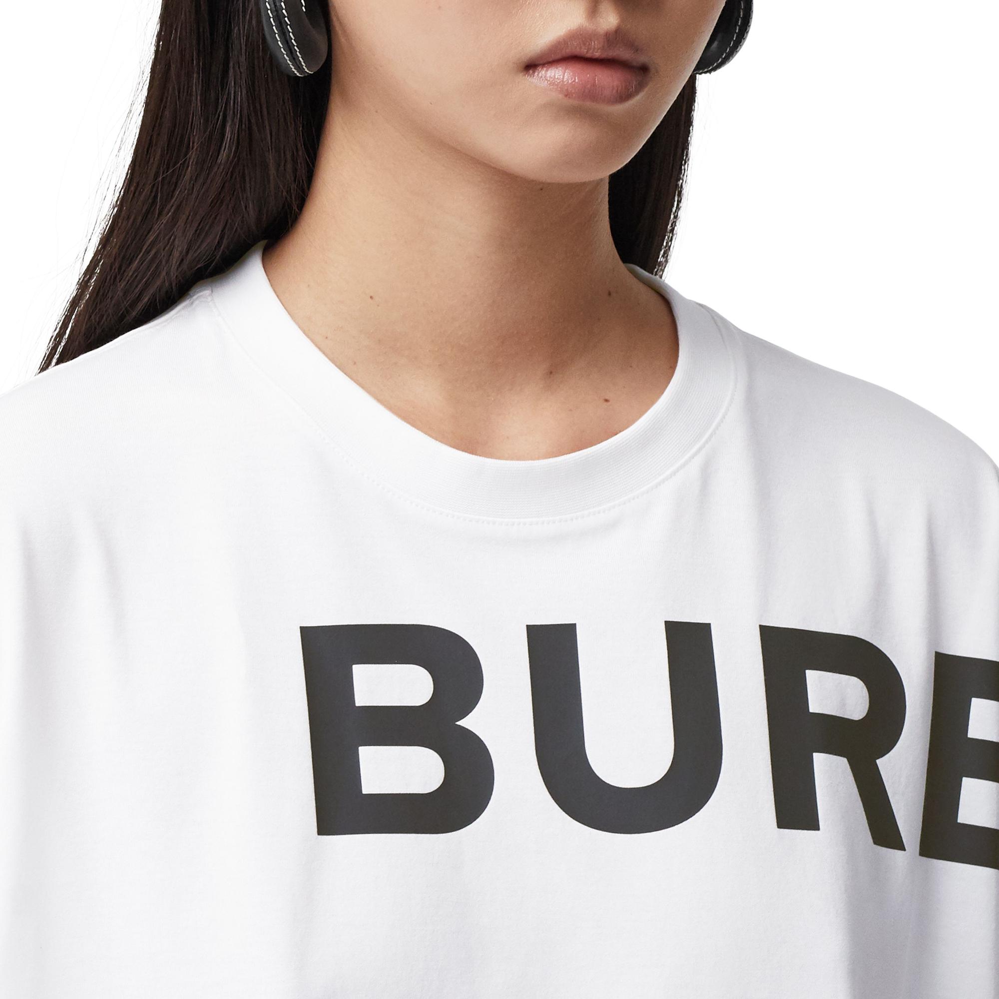 호스페리 프린트 코튼 오버사이즈 티셔츠