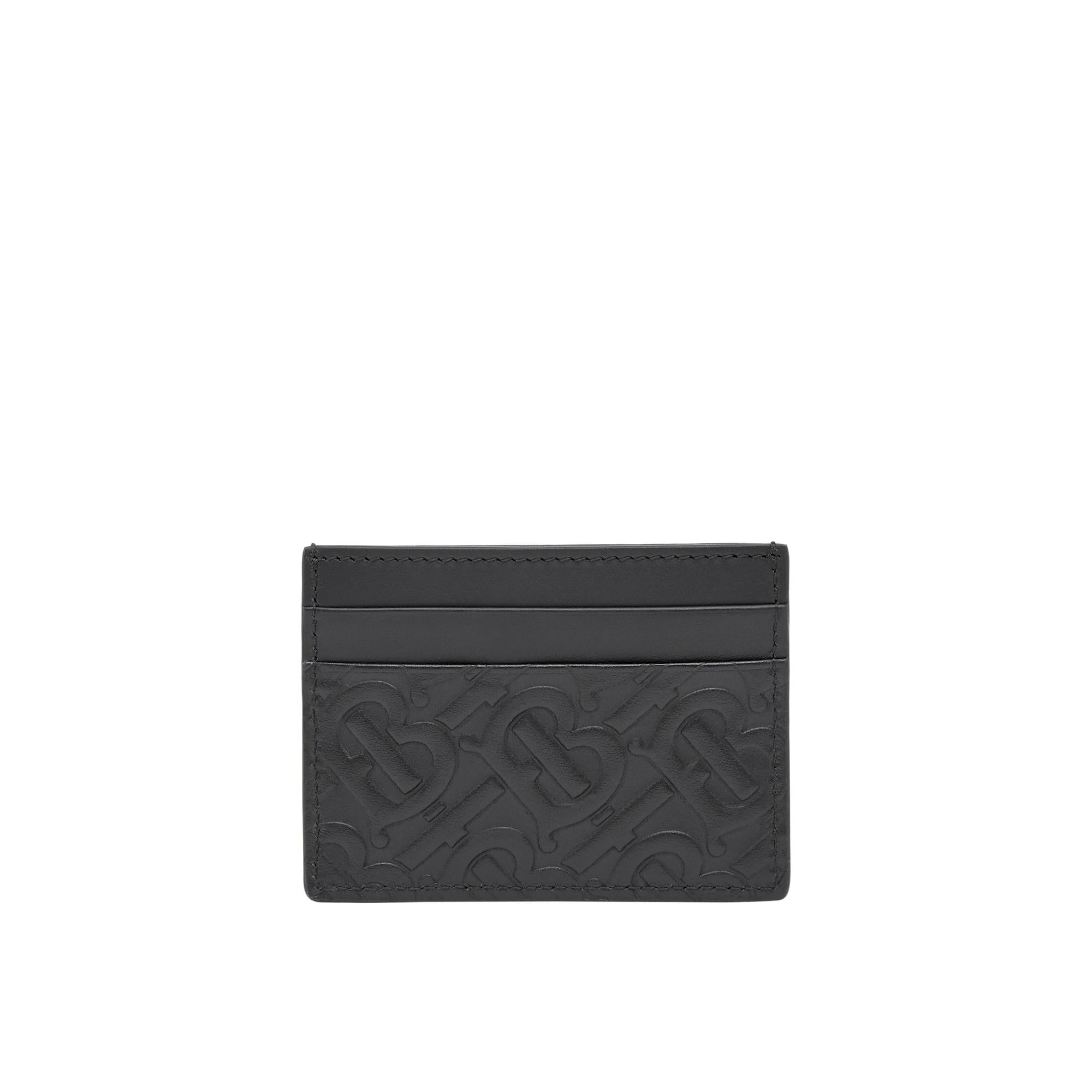 모노그램 레더 카드 케이스