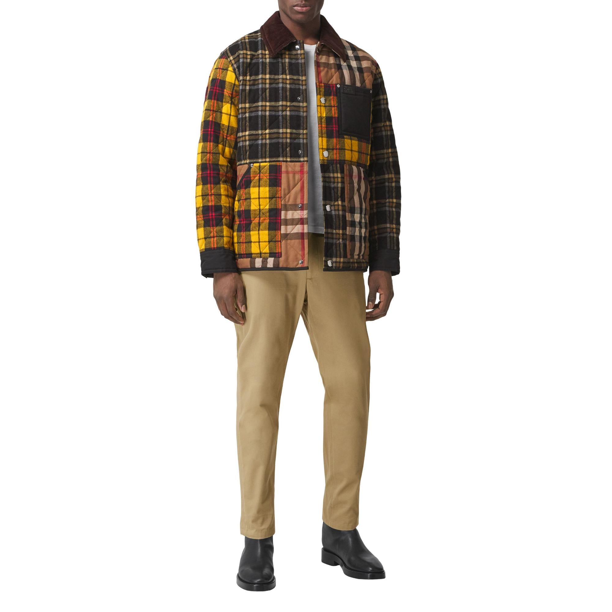 슬림핏 코튼 치노