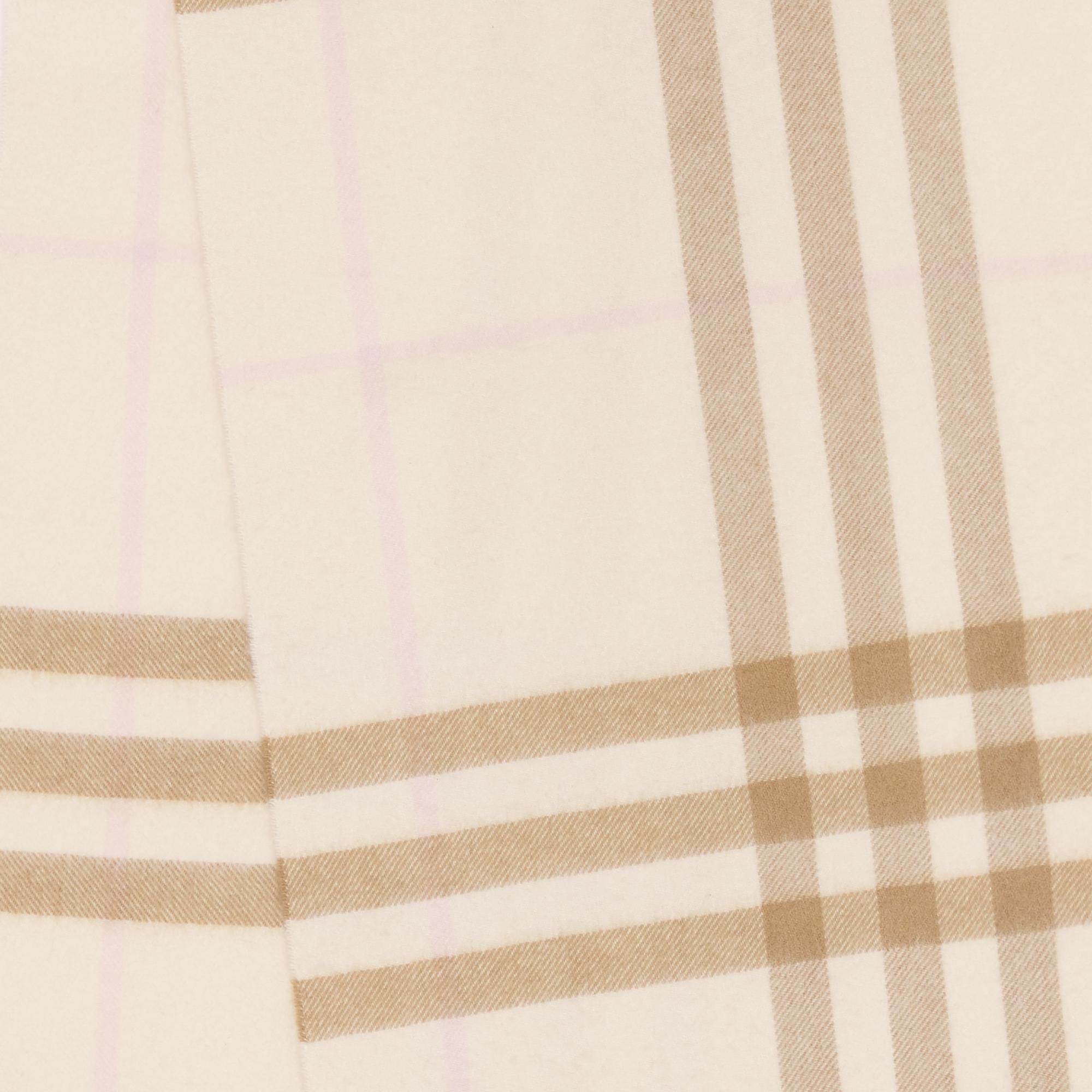 버버리 체크 캐시미어 스카프