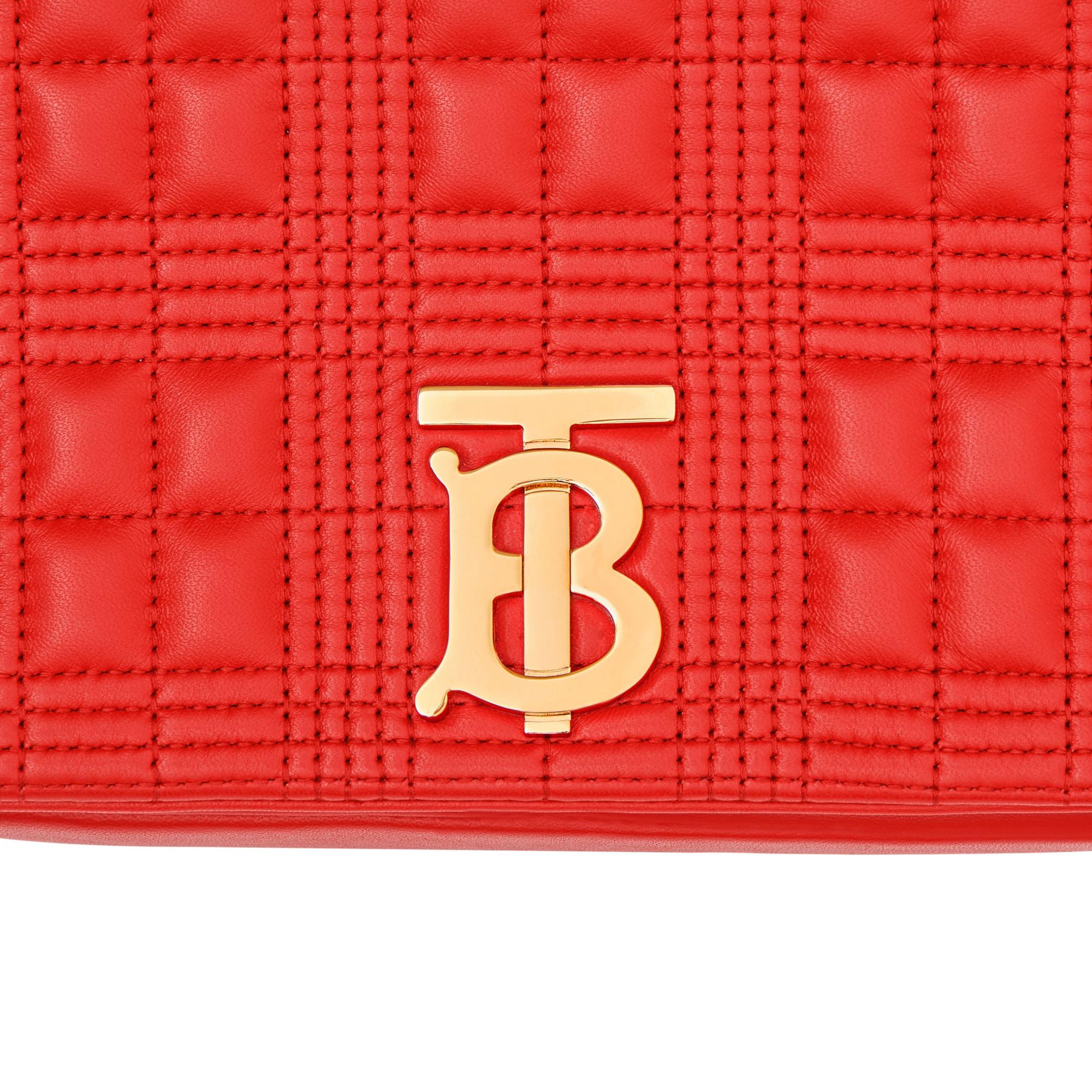 스몰 퀼팅 레더 롤라 백