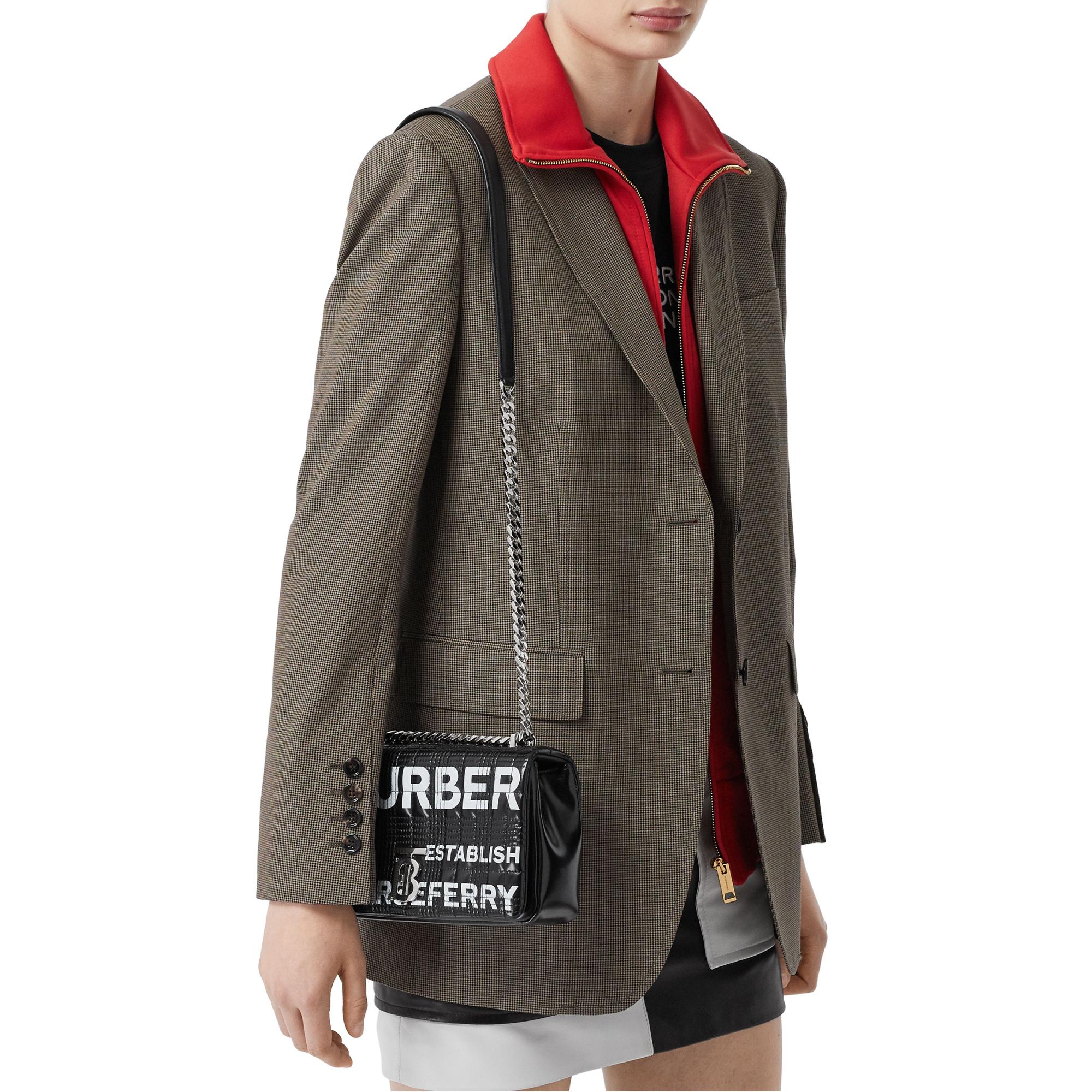 호스페리 프린트 퀼팅 스몰 롤라 백