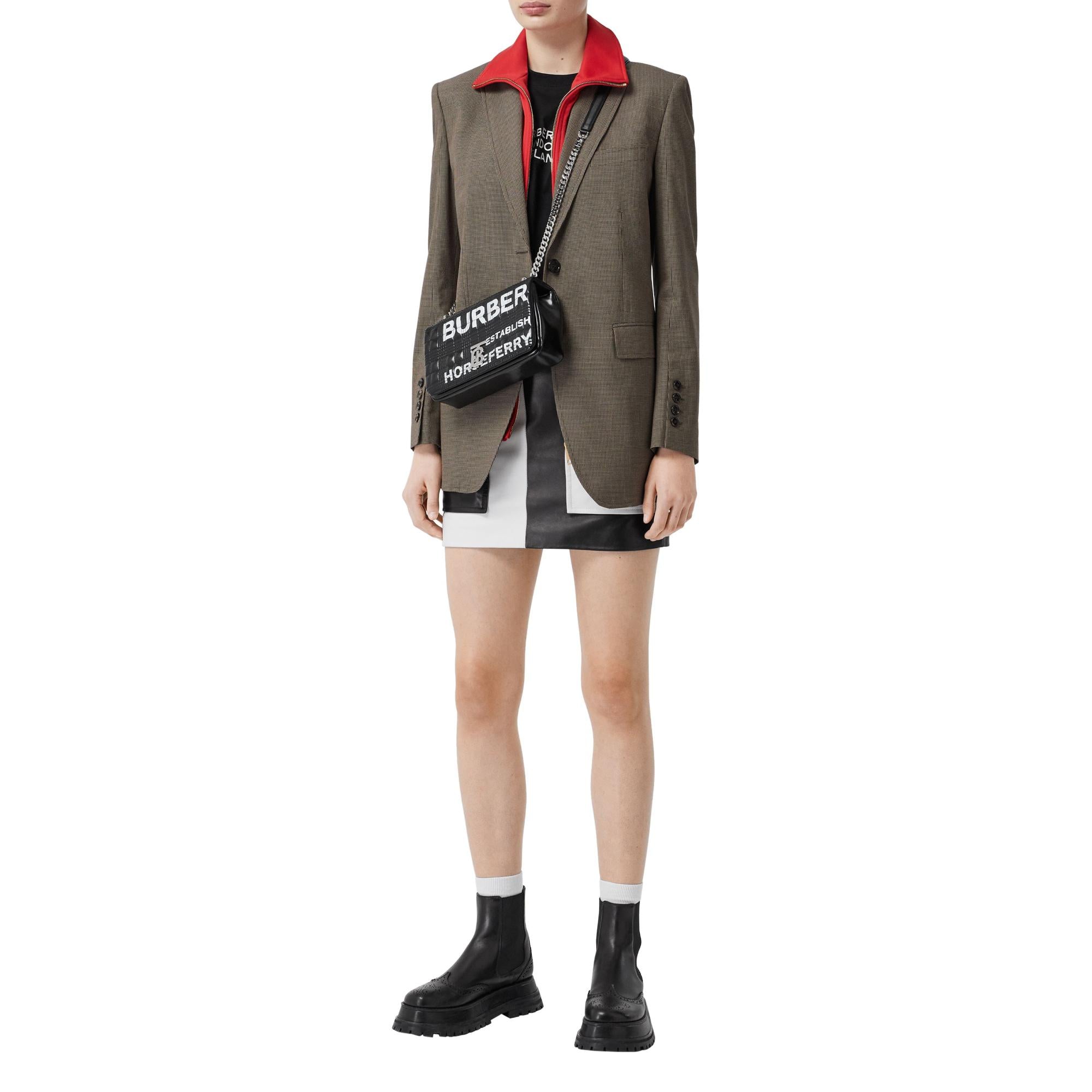 호스페리 프린트 퀼팅 스몰 롤라 백