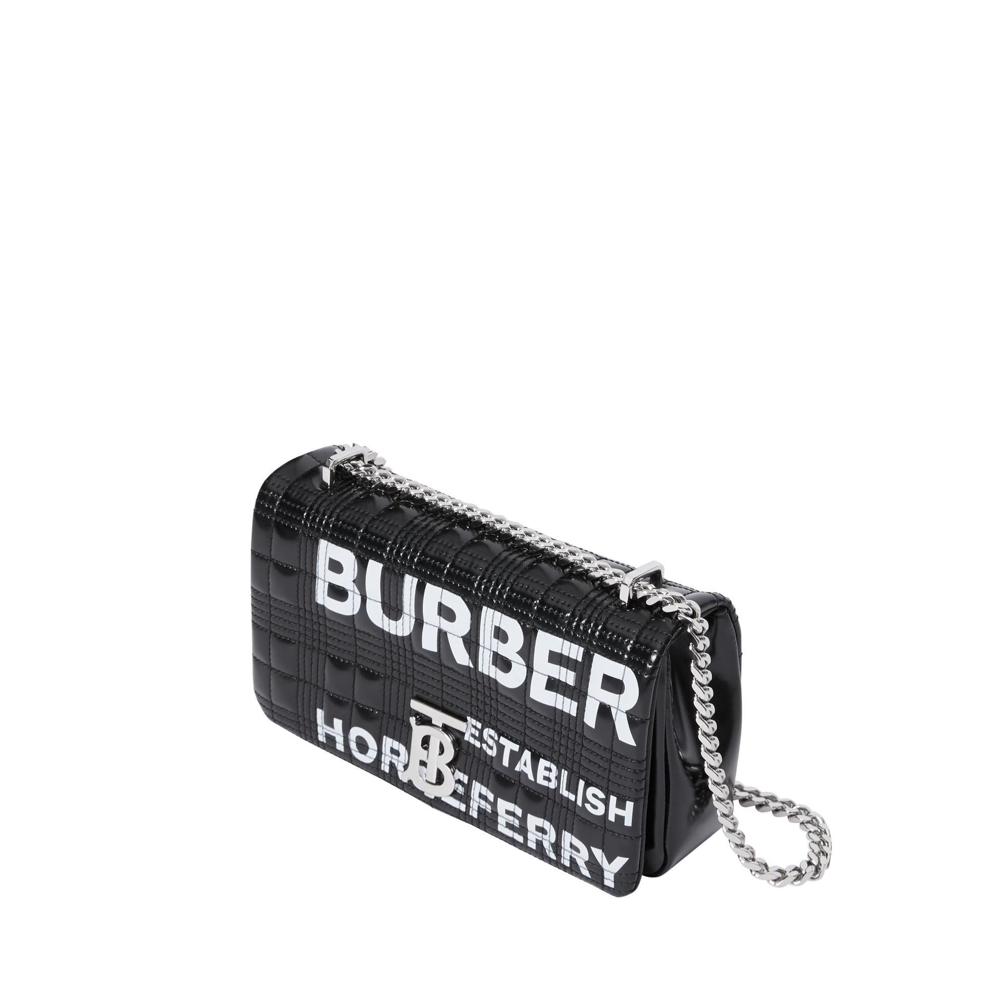 호스페리 프린트 퀼팅 스몰 롤라 백