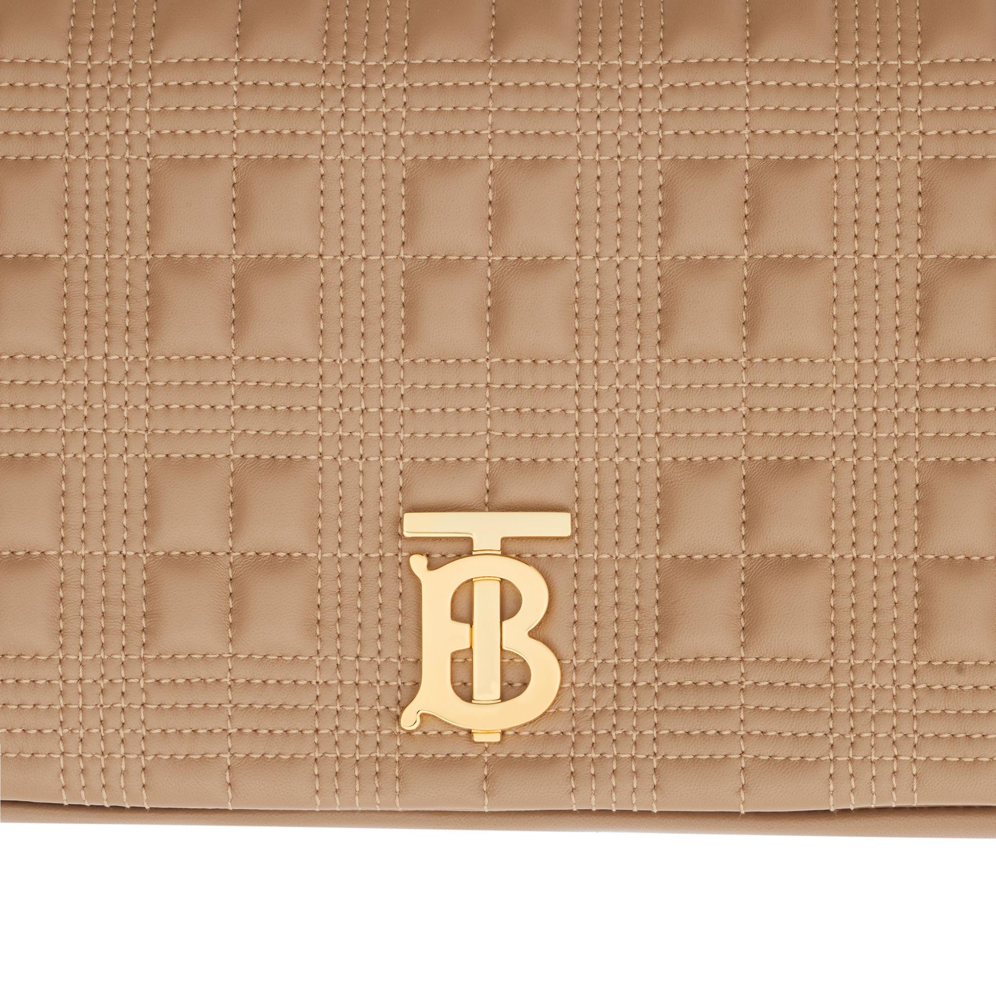 퀼팅 레더 미디엄 롤라 백