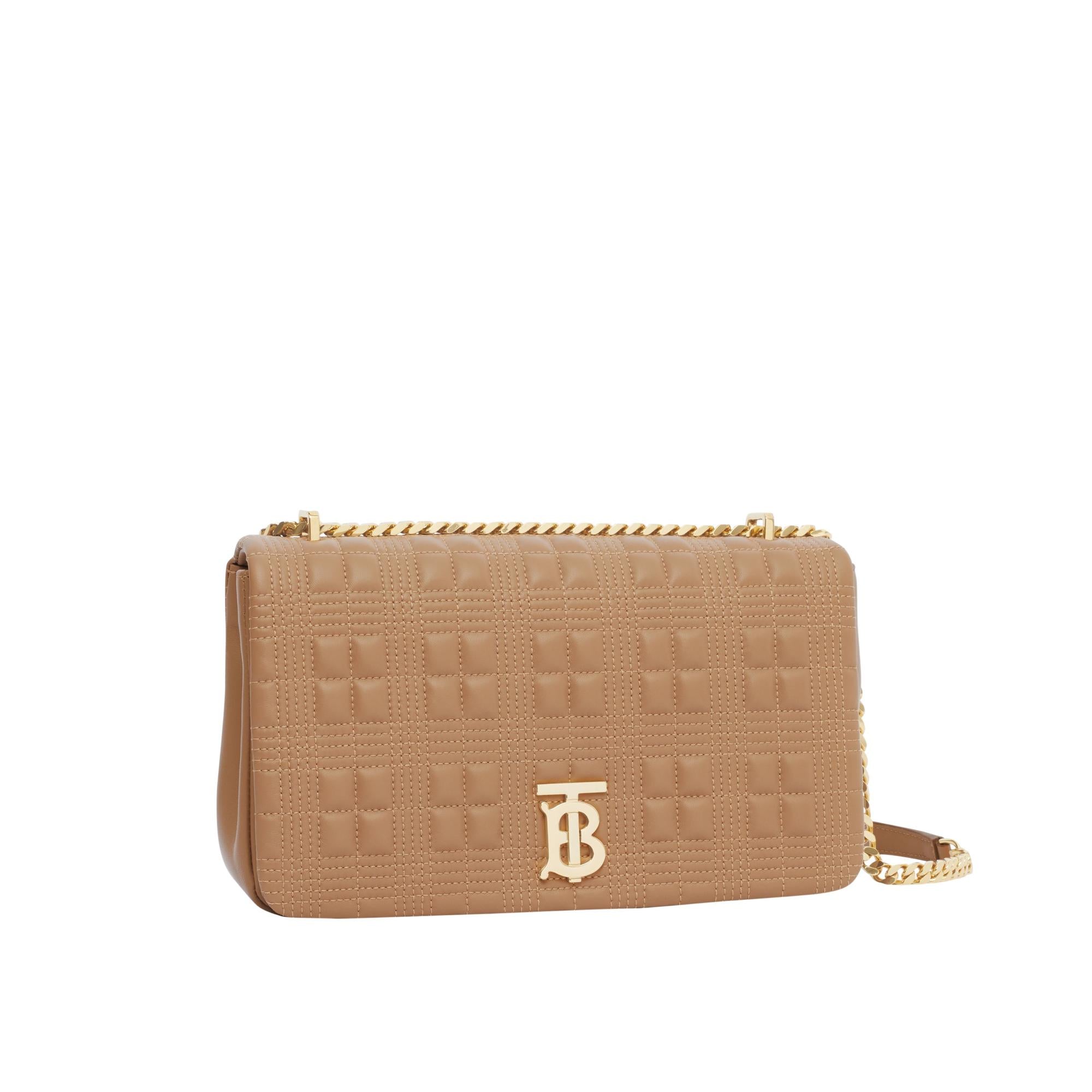 퀼팅 레더 미디엄 롤라 백