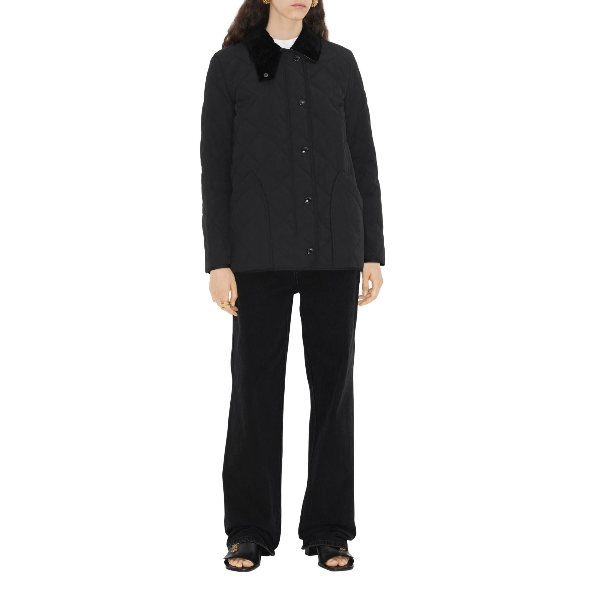 퀼팅 체온조절 반 재킷