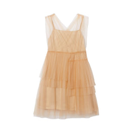 튤 티어드 드레스