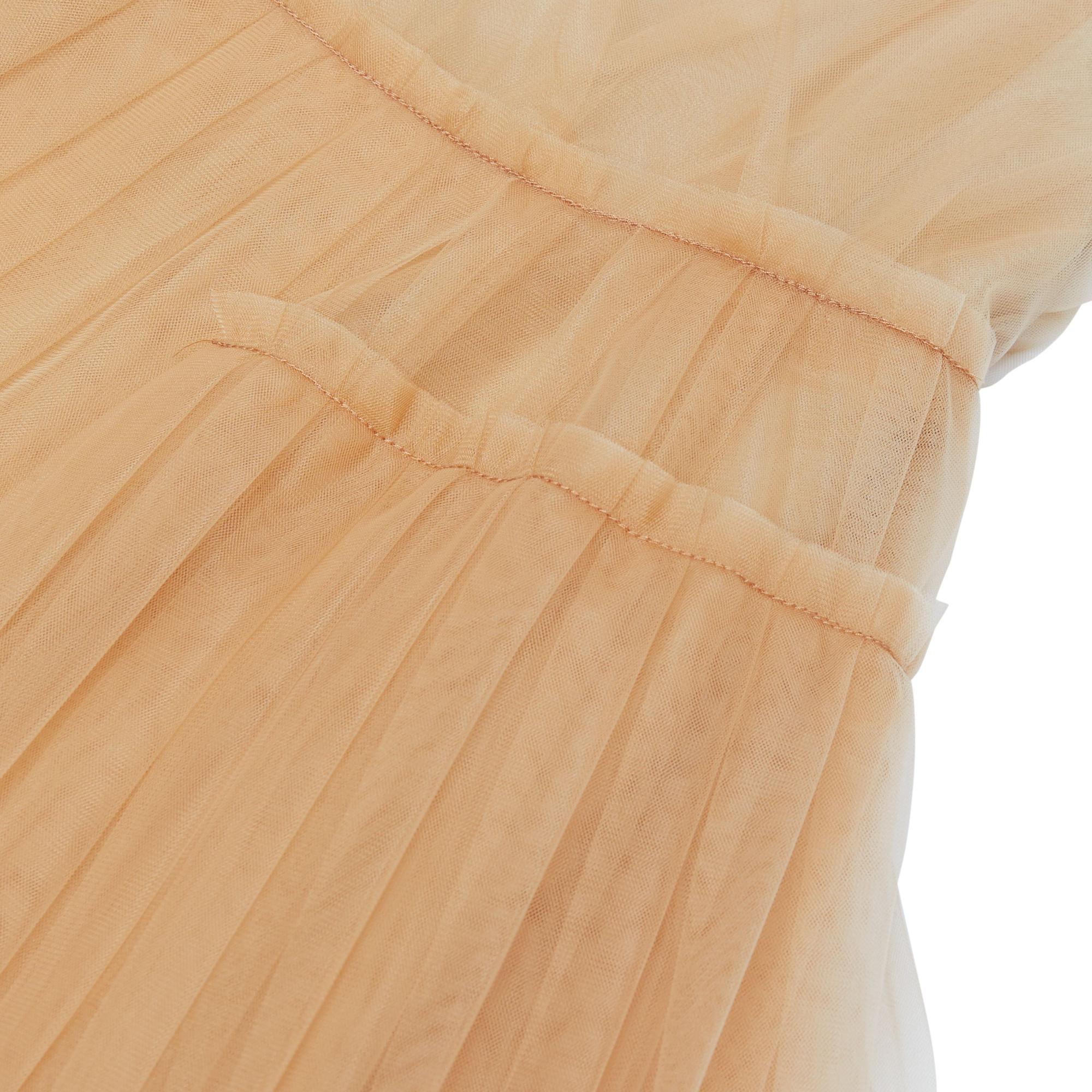 튤 티어드 드레스