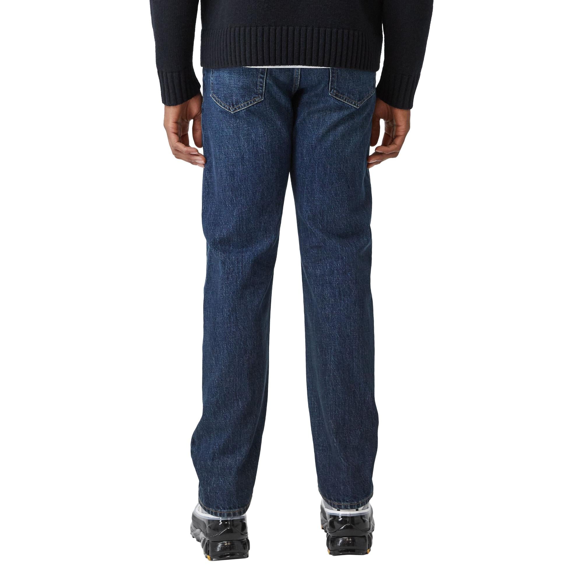 스트레이트핏 워싱 진