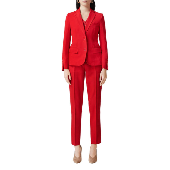 웨이스트코트 패널 울 테일러드 재킷