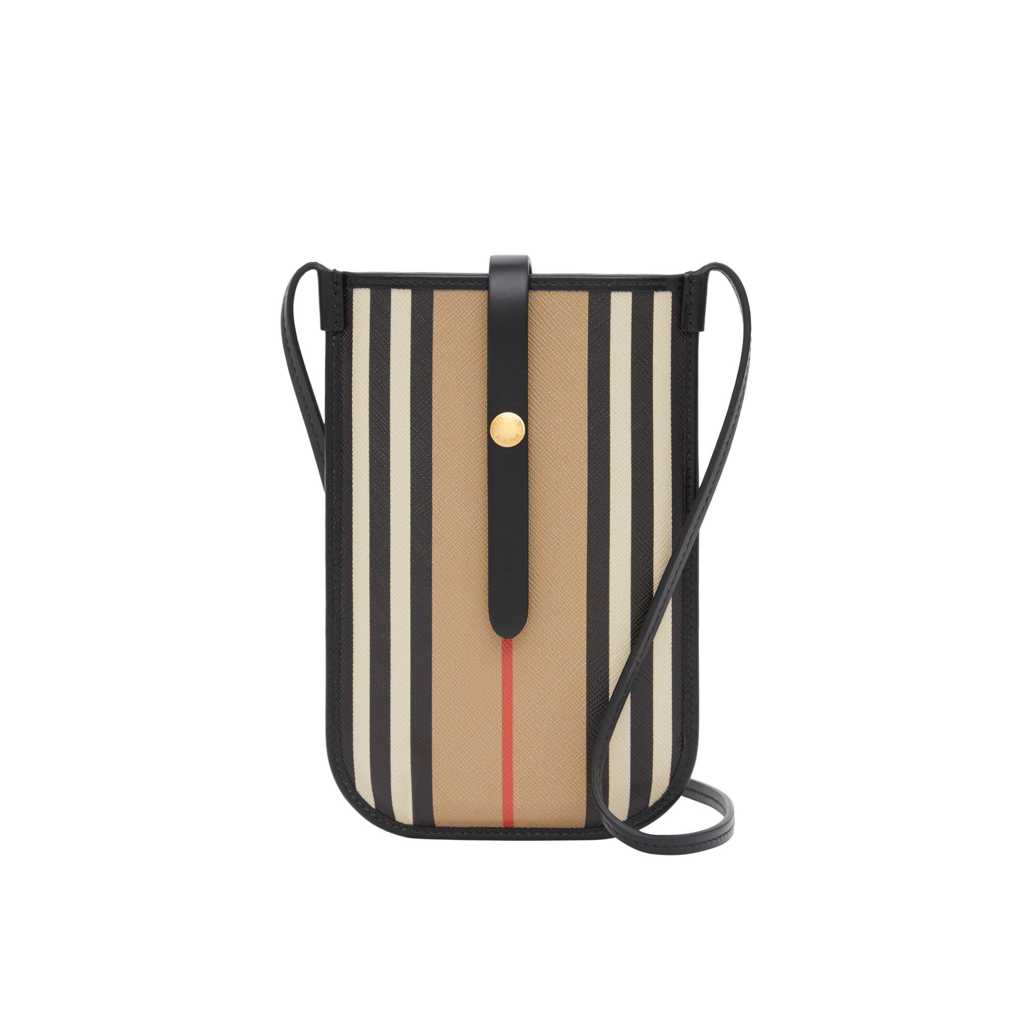 스트랩 아이콘 스트라이프 E-캔버스 앤 휴대폰 케이스