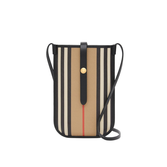 스트랩 아이콘 스트라이프 E-캔버스 앤 휴대폰 케이스