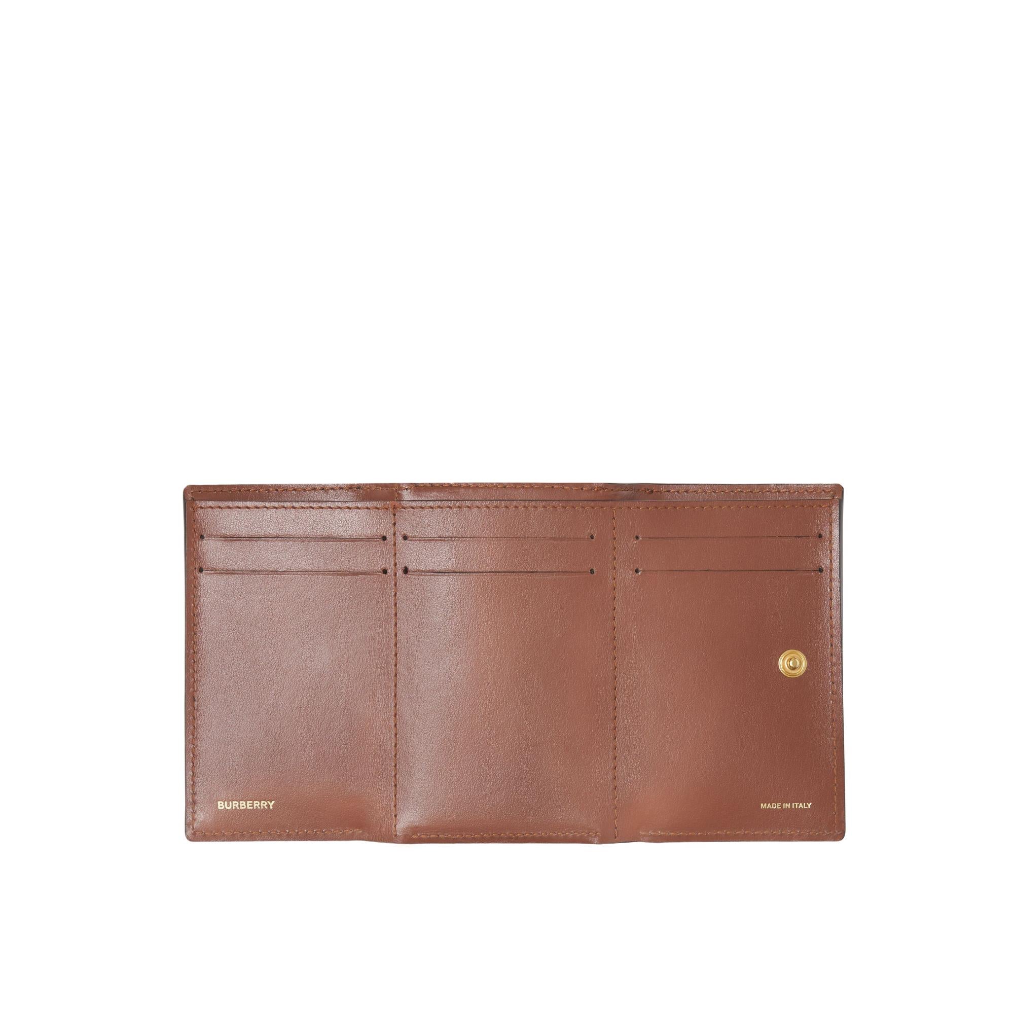 스몰 아이콘 스트라이프 반지갑