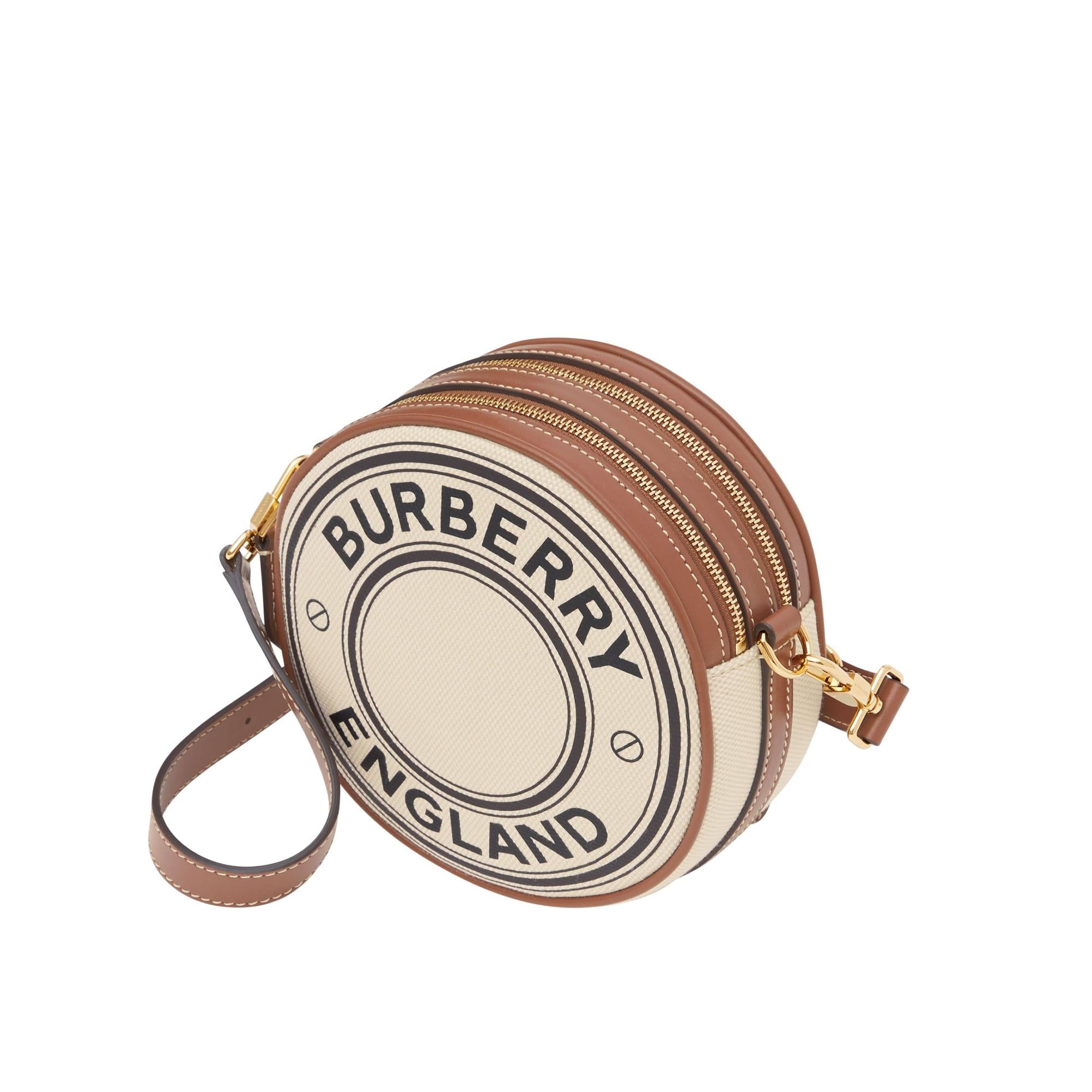 로고 그래픽 캔버스 레더 루이스 백