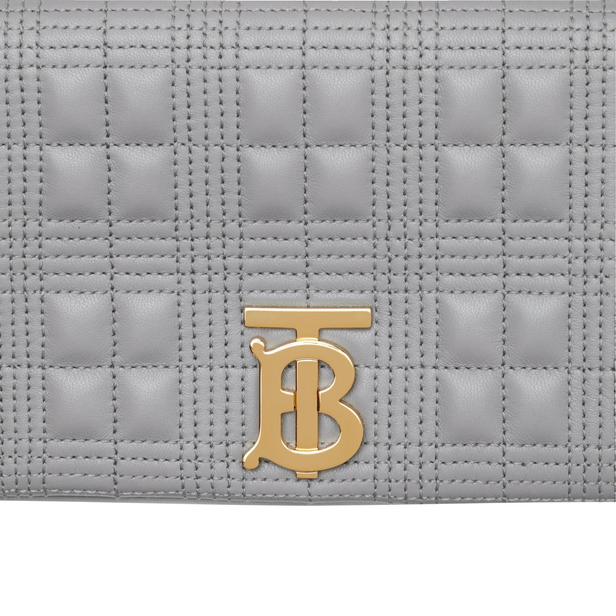 퀼팅 레더 스몰 롤라 백