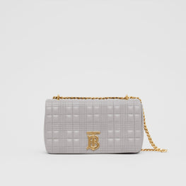 퀼팅 레더 스몰 롤라 백