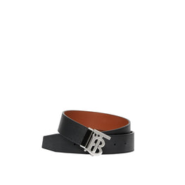 리버시블 모노그램 모티프 레더 벨트