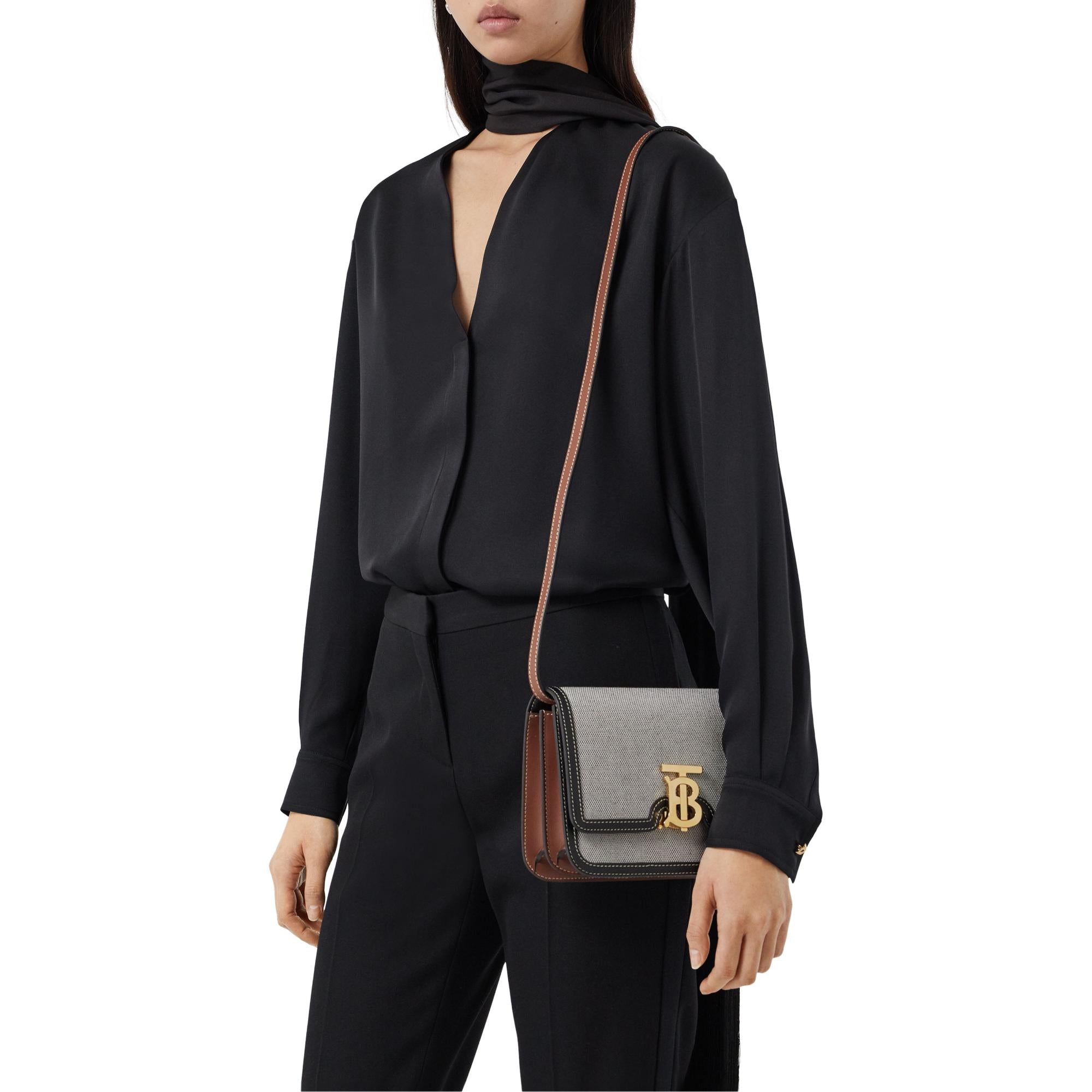 트라이톤 캔버스 레더 스몰 TB 백