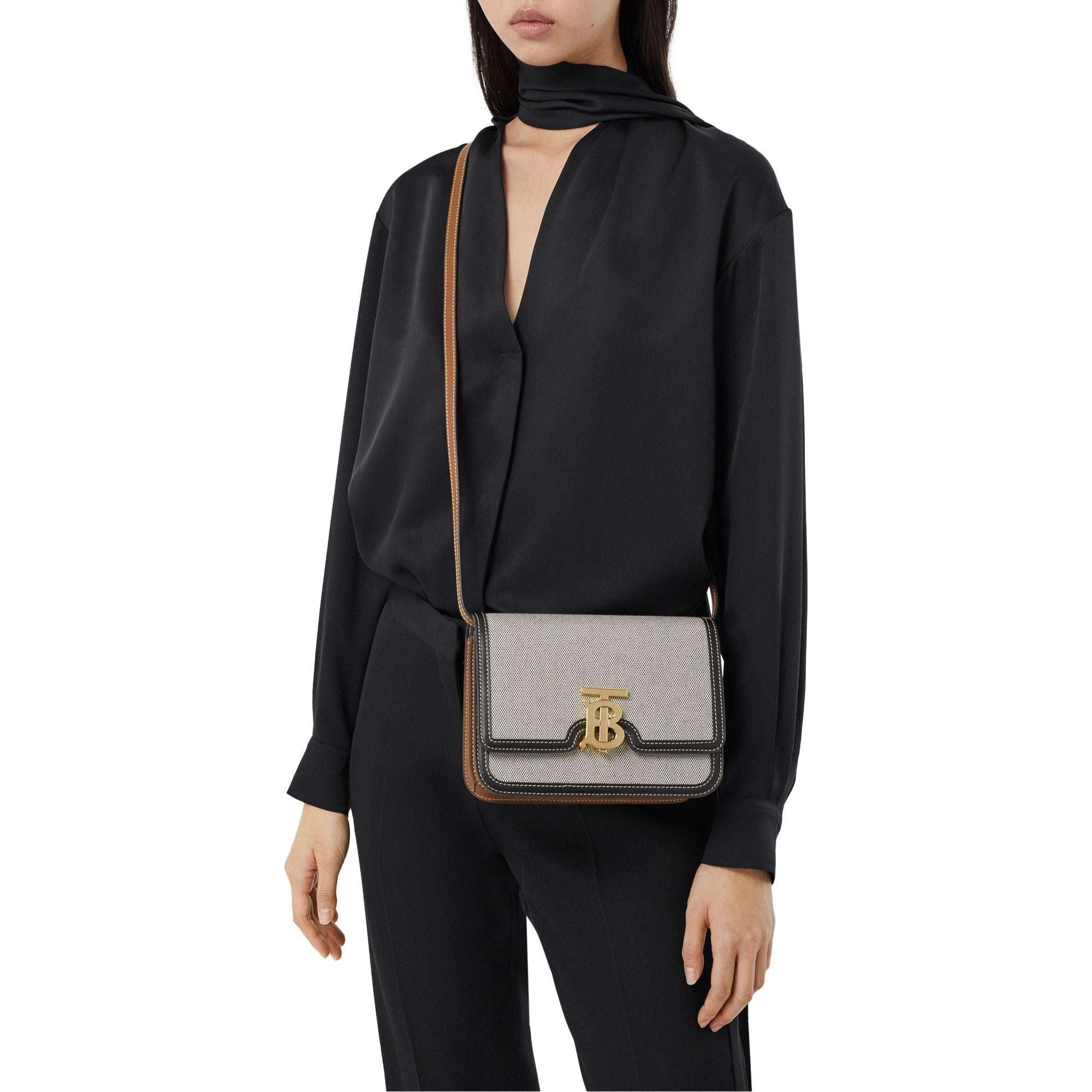 트라이톤 캔버스 레더 스몰 TB 백