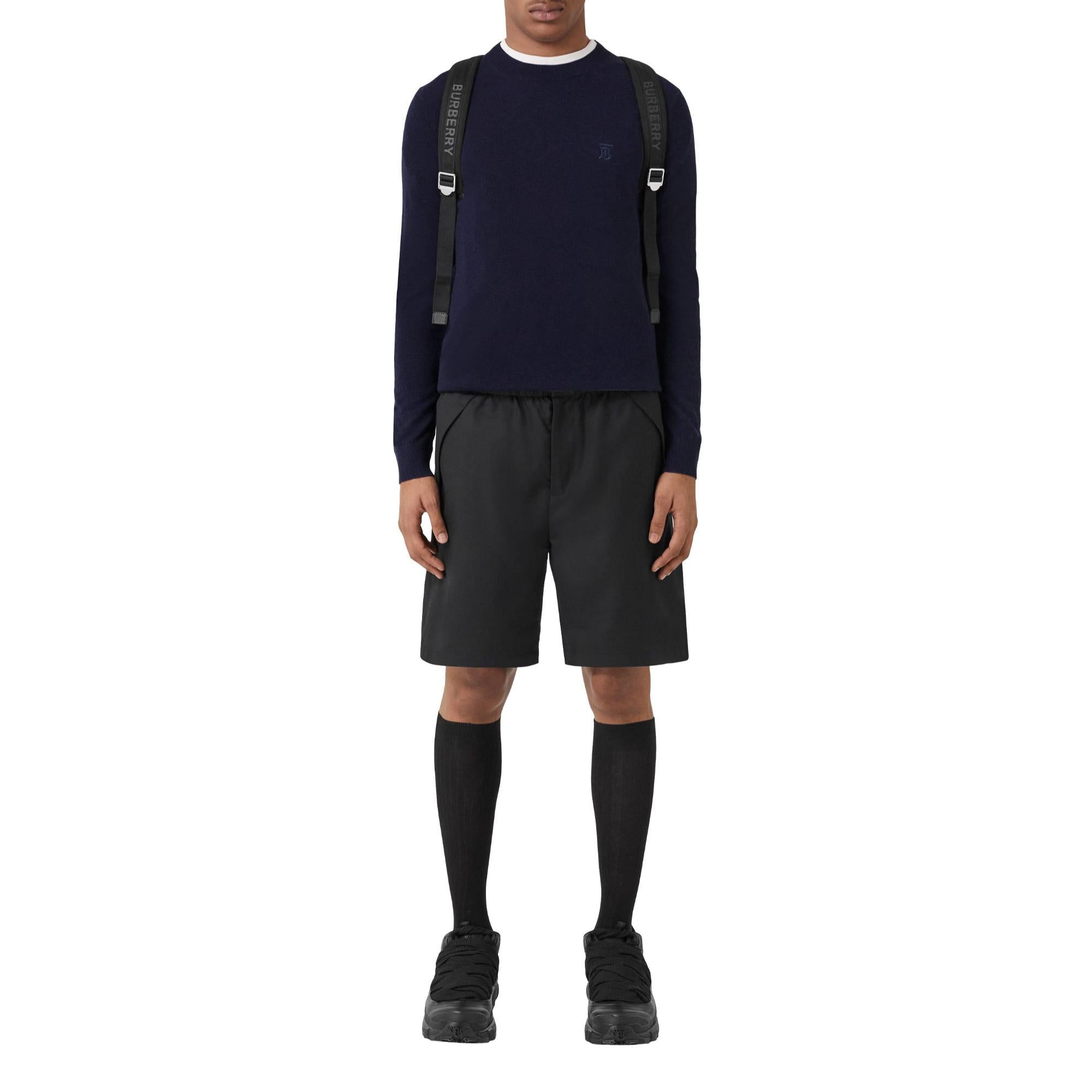 모노그램 모티프 캐시미어 스웨터