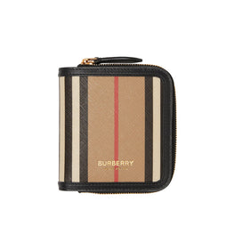 아이콘 스트라이프 레더 반지갑