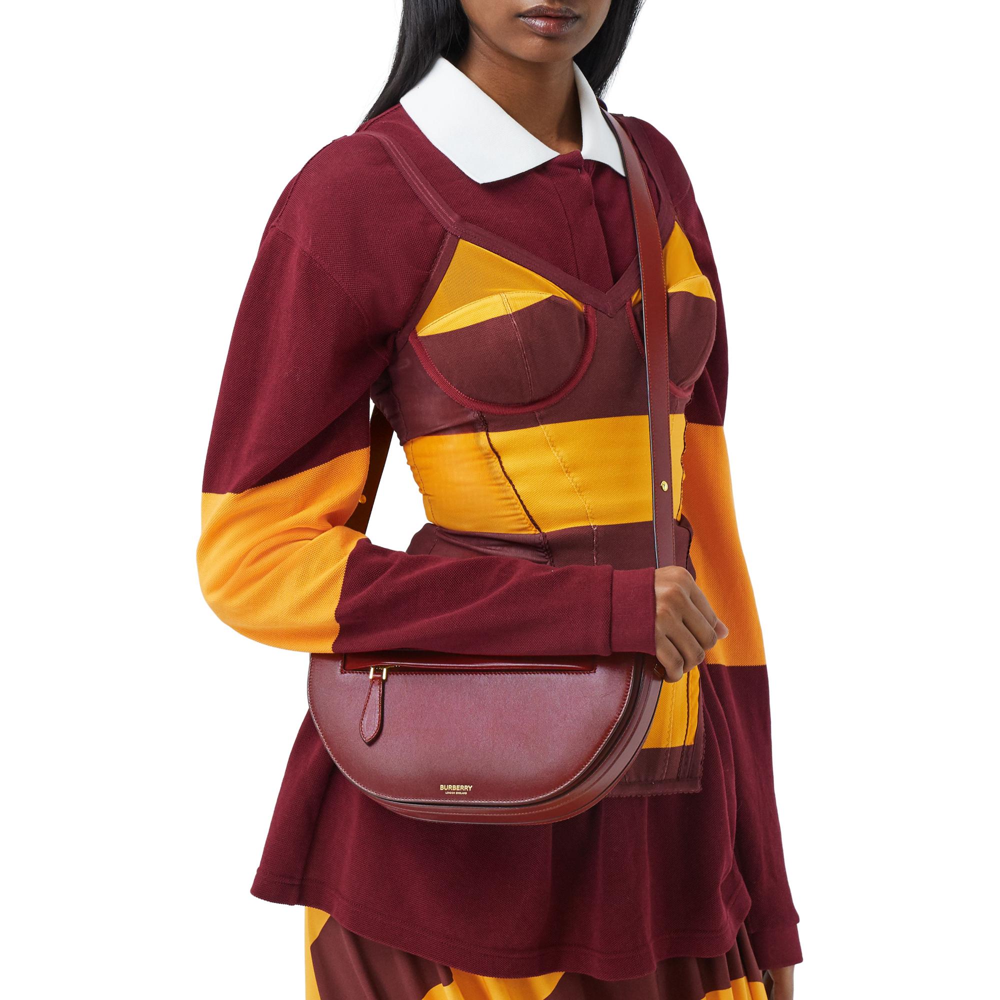 레더 스몰 올림피아 백