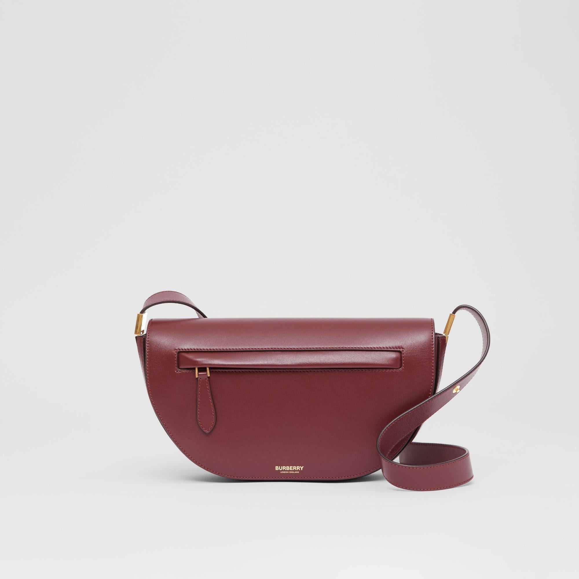 레더 스몰 올림피아 백