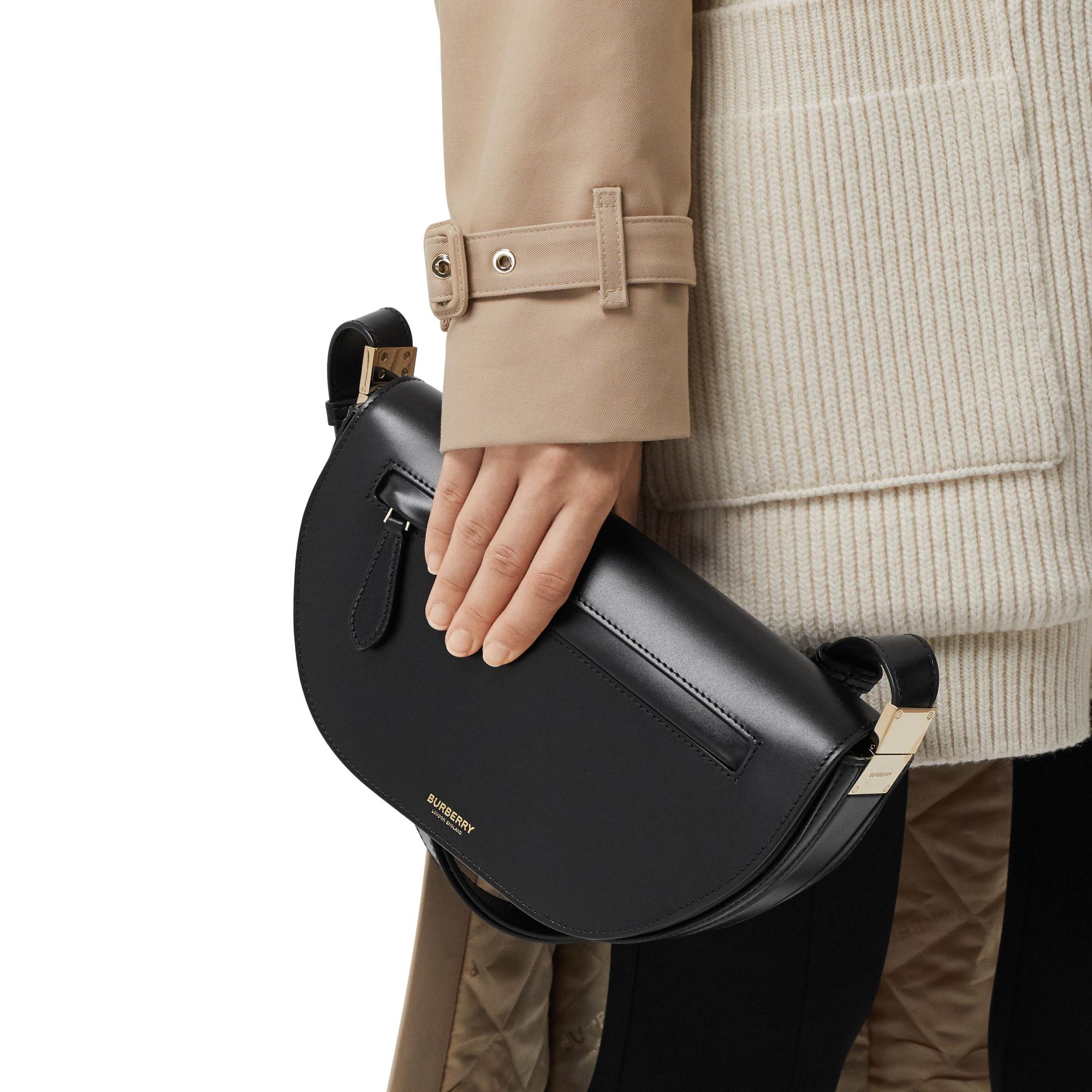 레더 스몰 올림피아 백