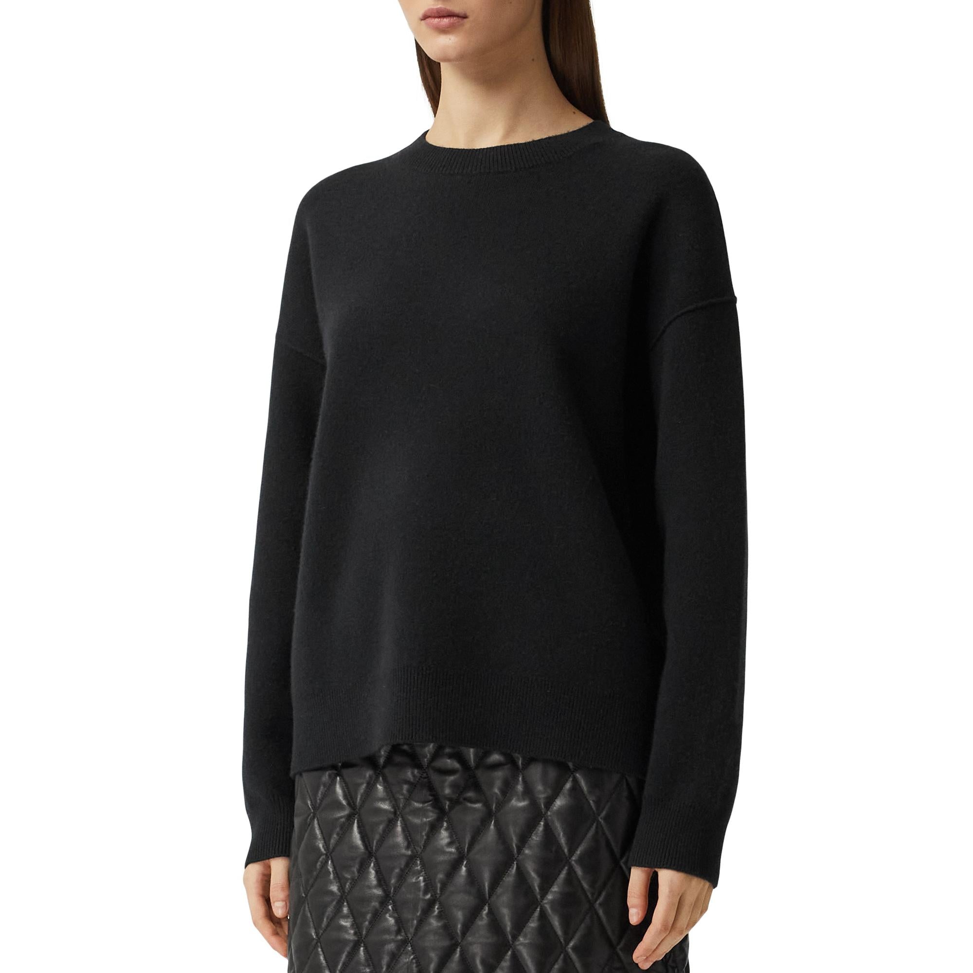 모노그램 모티프 캐시미어 블렌드 스웨터