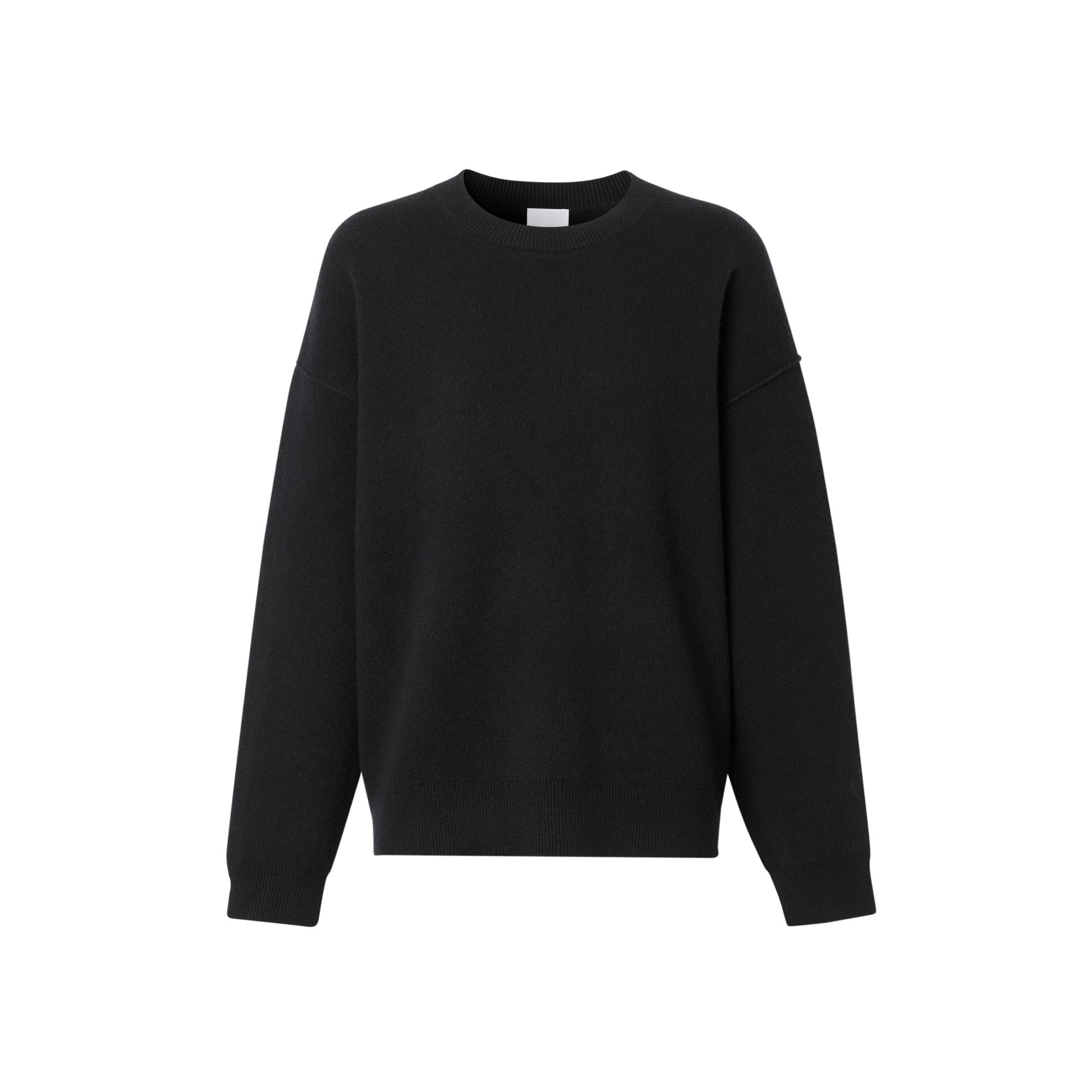 모노그램 모티프 캐시미어 블렌드 스웨터