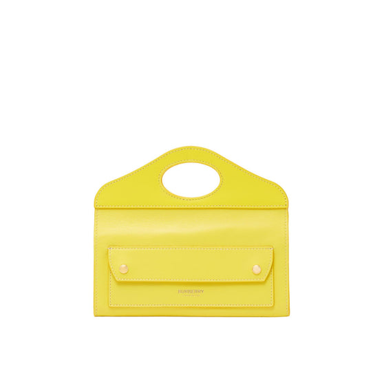 미니 톱스티치 램스킨 포켓 클러치