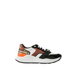 레더 스웨이드 빈티지 체크 스니커즈