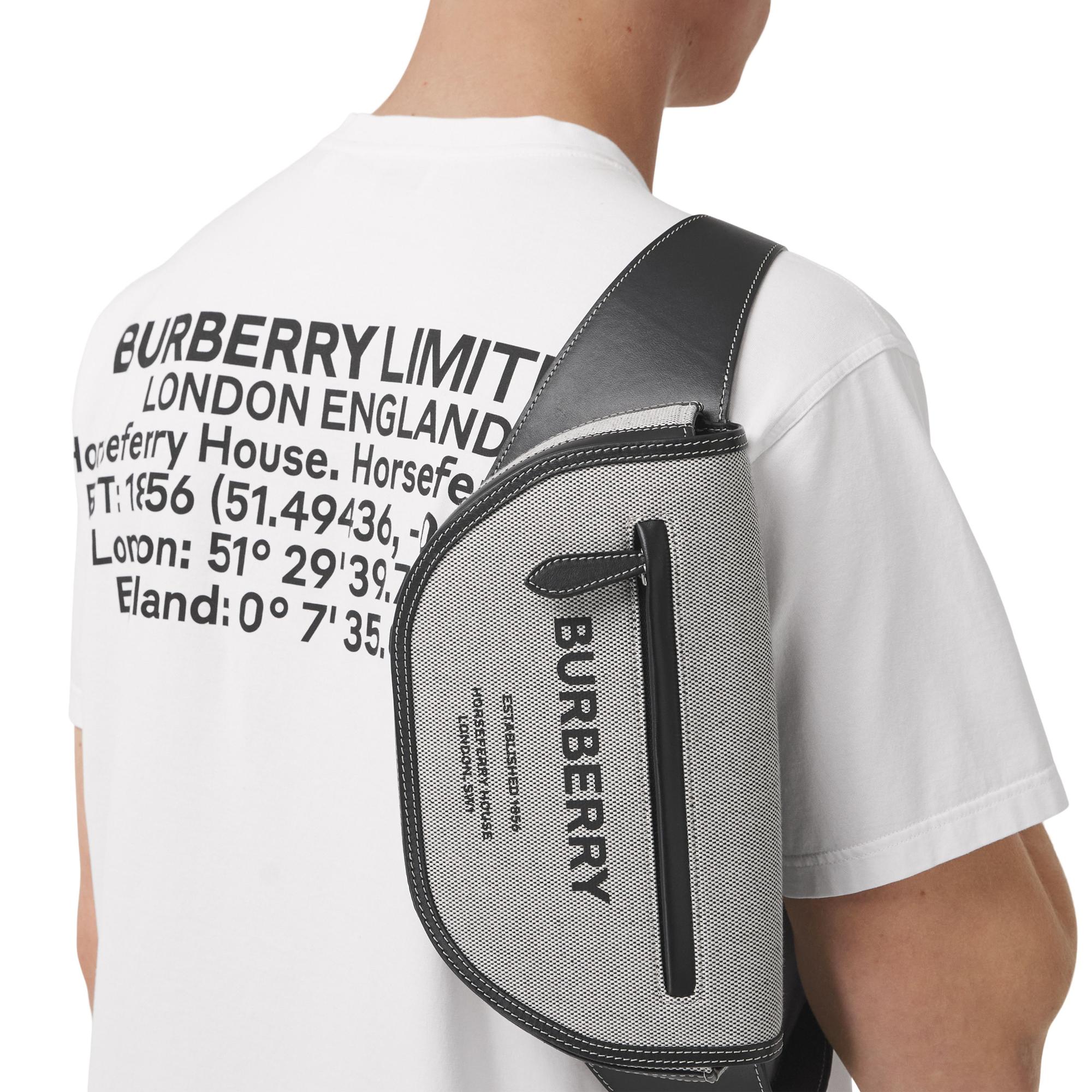 스몰 호스페리 프린트 캔버스 올림피아 범 백