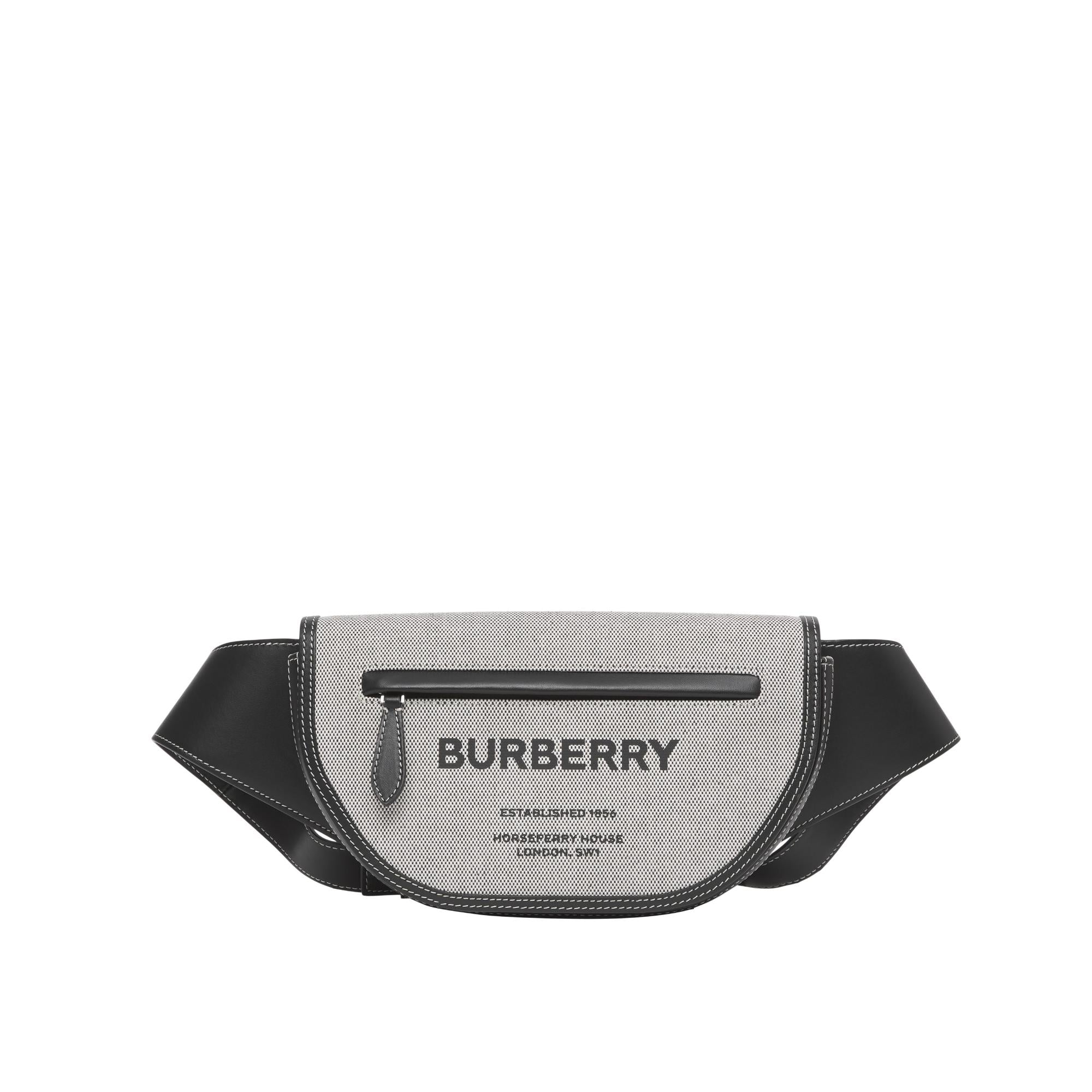 스몰 호스페리 프린트 캔버스 올림피아 범 백