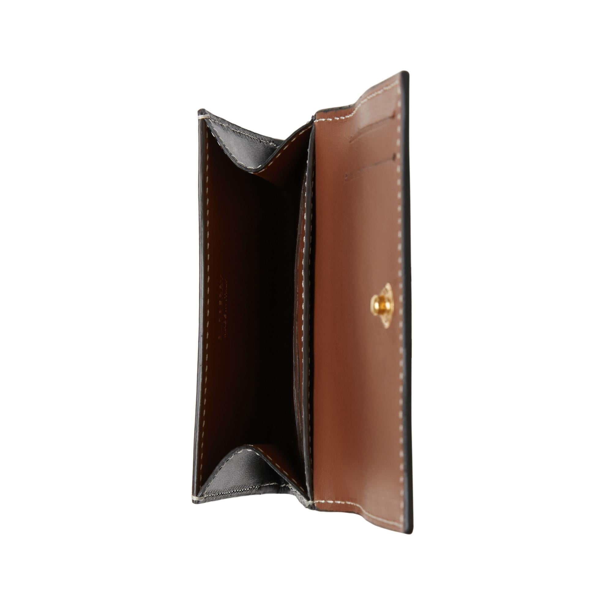 호스페리 프린트 코튼 캔버스 접이식 지갑