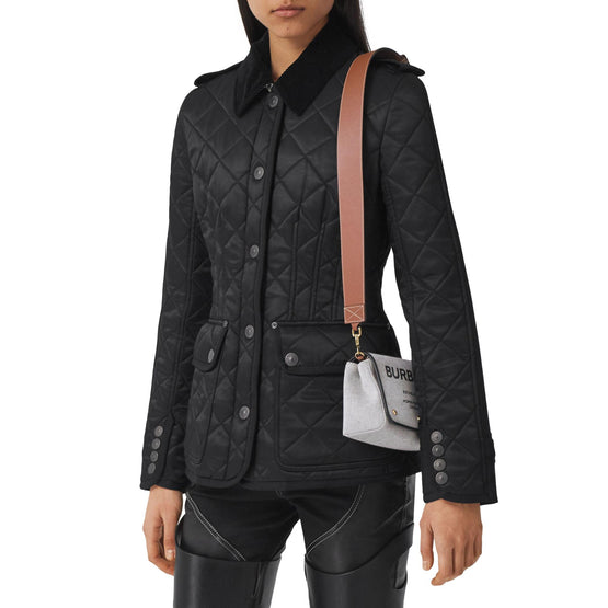 호스페리 프린트 코튼 캔버스 스몰 크로스바디 백