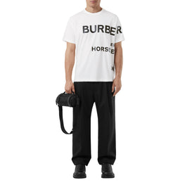 호스페리 프린트 코튼 오버사이즈 티셔츠