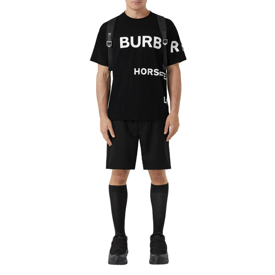 호스페리 프린트 코튼 오버사이즈 티셔츠