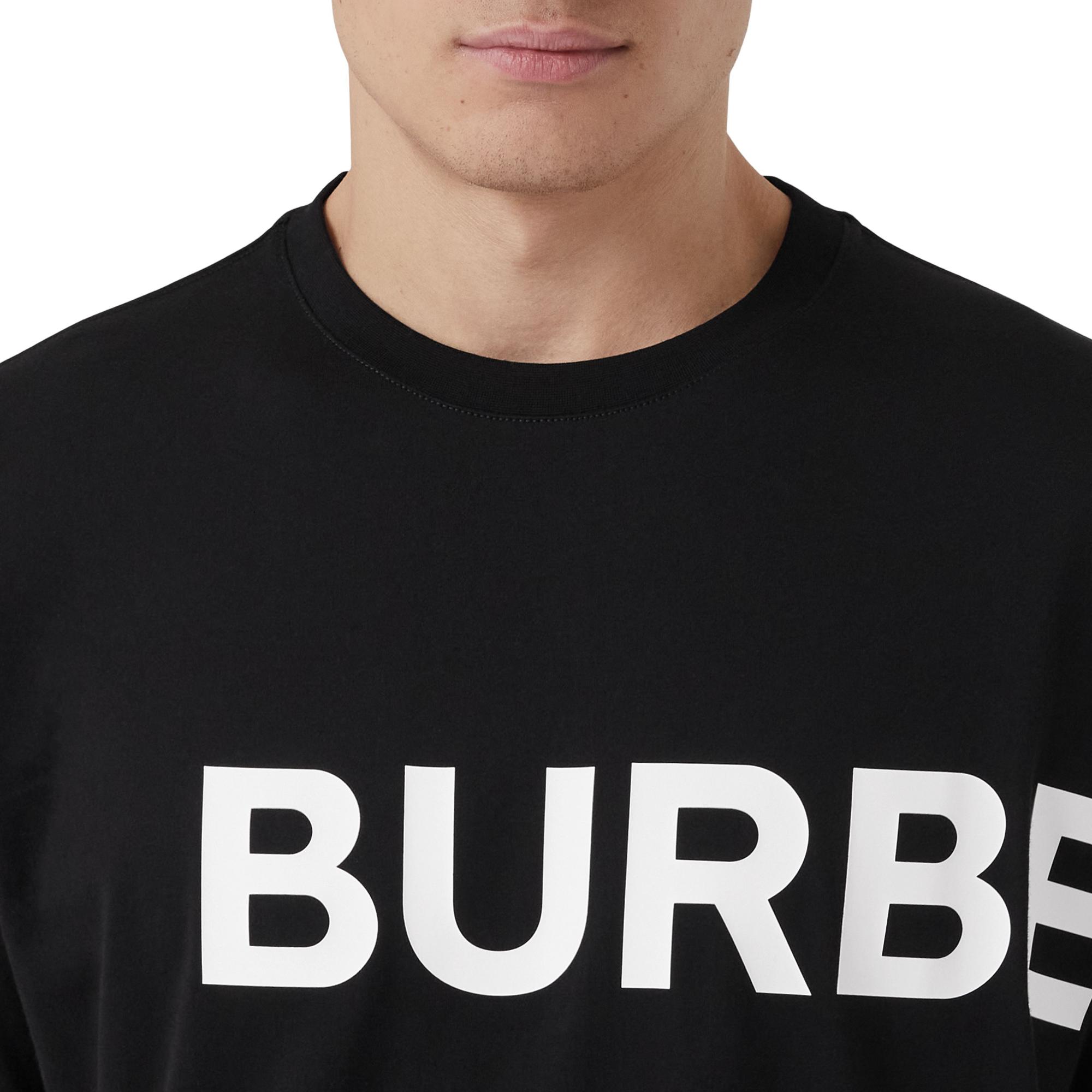 호스페리 프린트 코튼 오버사이즈 티셔츠