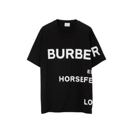 호스페리 프린트 코튼 오버사이즈 티셔츠