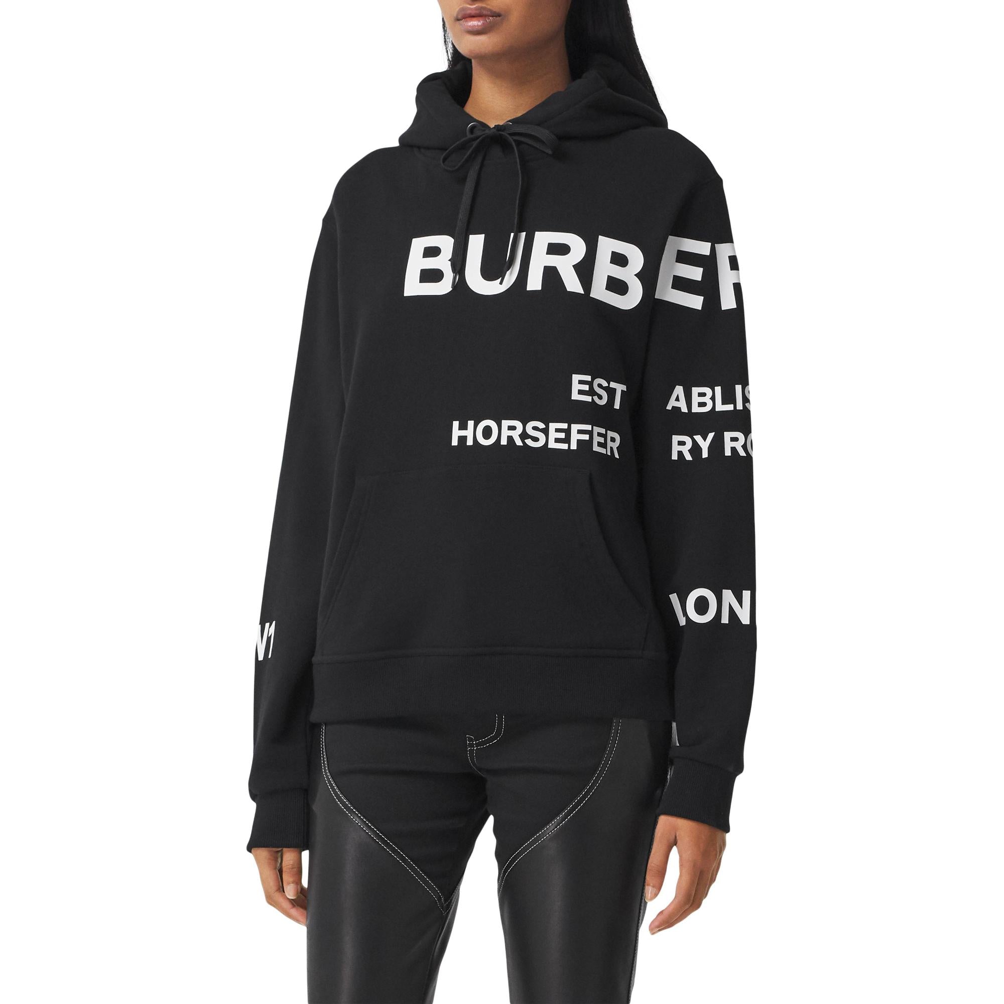 호스페리 프린트 코튼 오버사이즈 후디