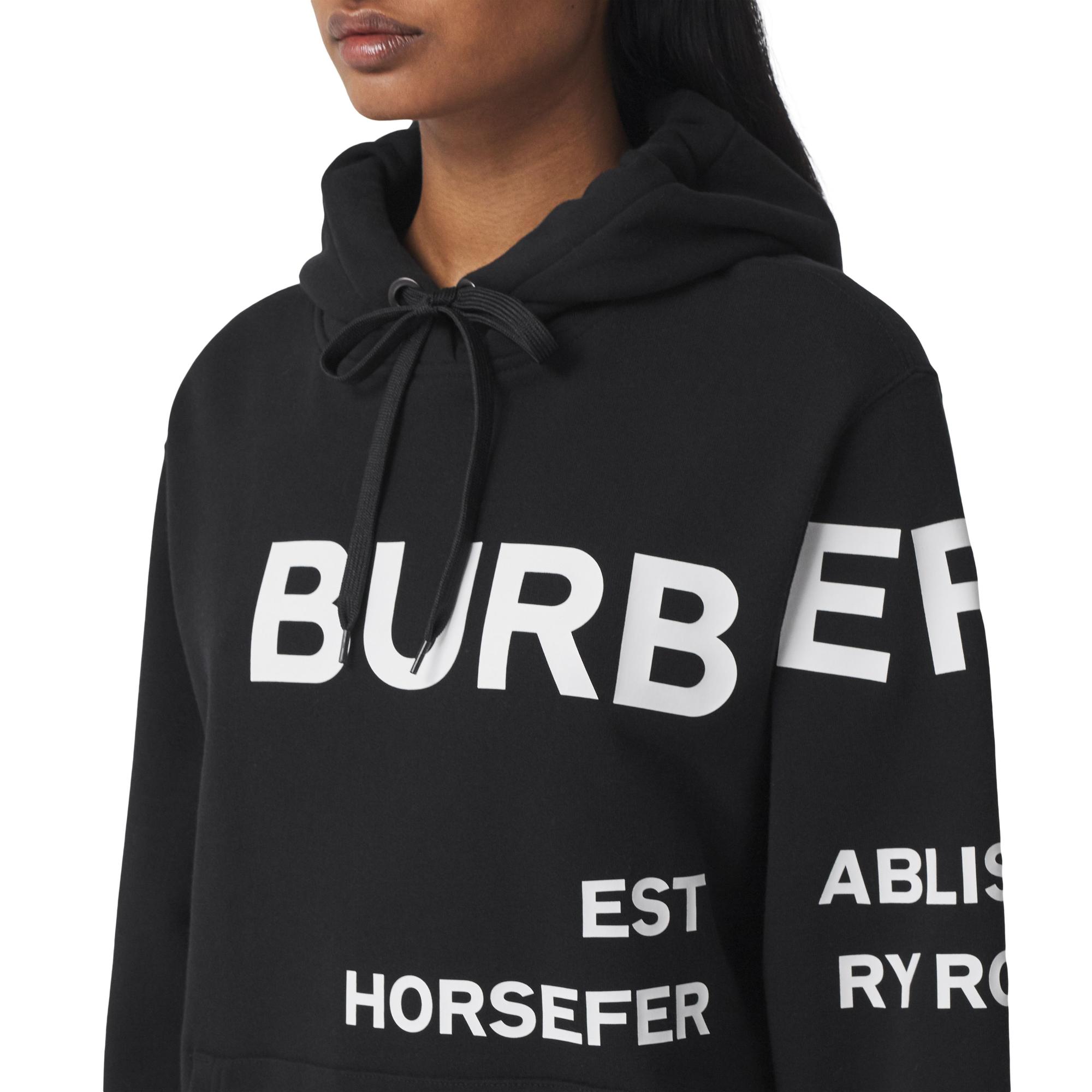 호스페리 프린트 코튼 오버사이즈 후디