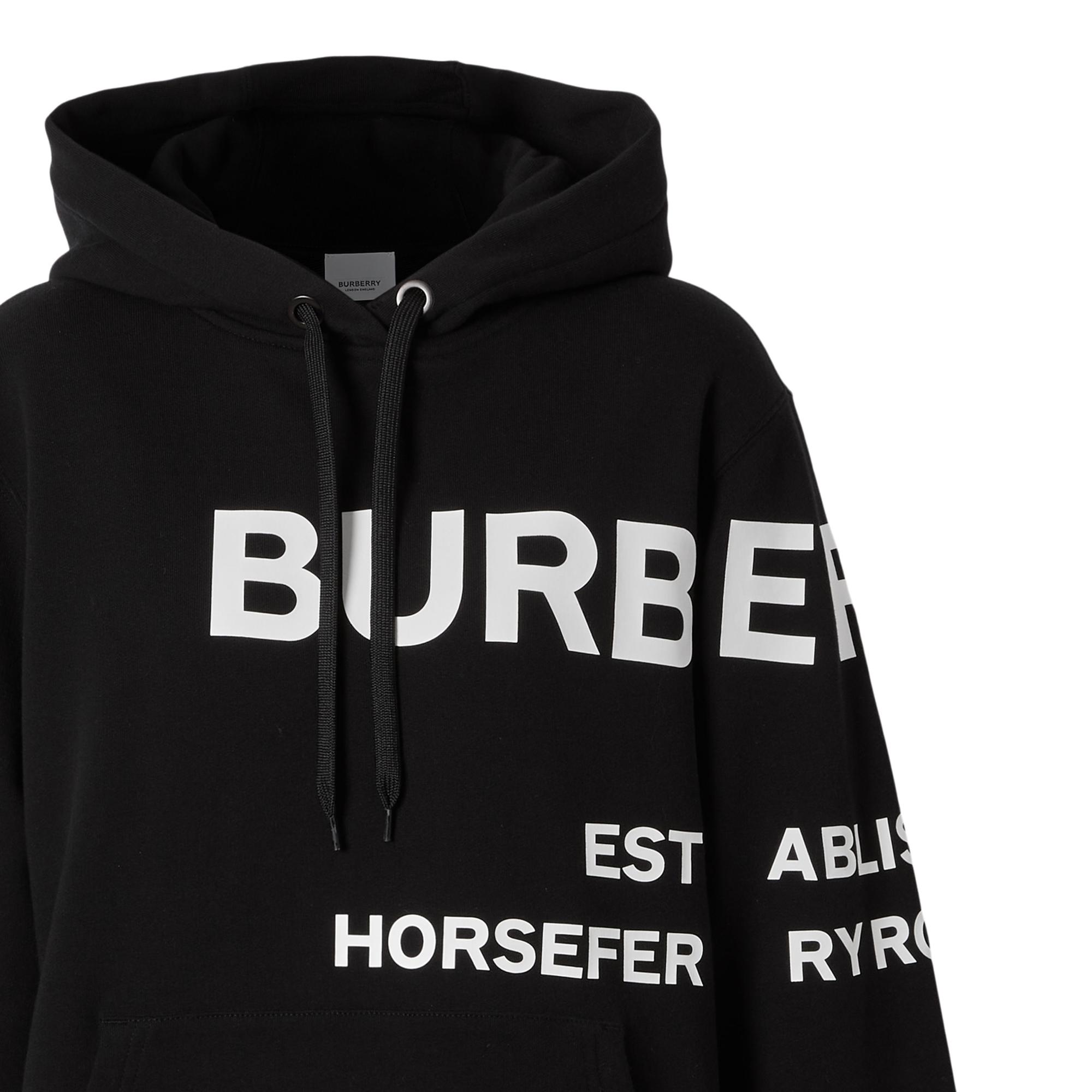 호스페리 프린트 코튼 오버사이즈 후디